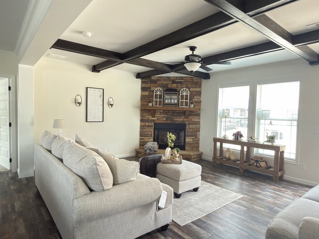 Orchard house interior home features