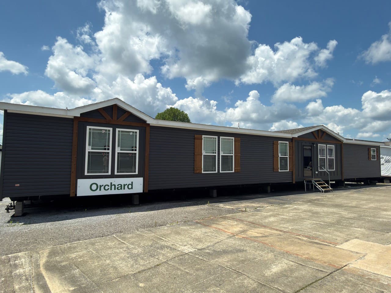 Orchard house (study) hero, elevation, and exterior home features