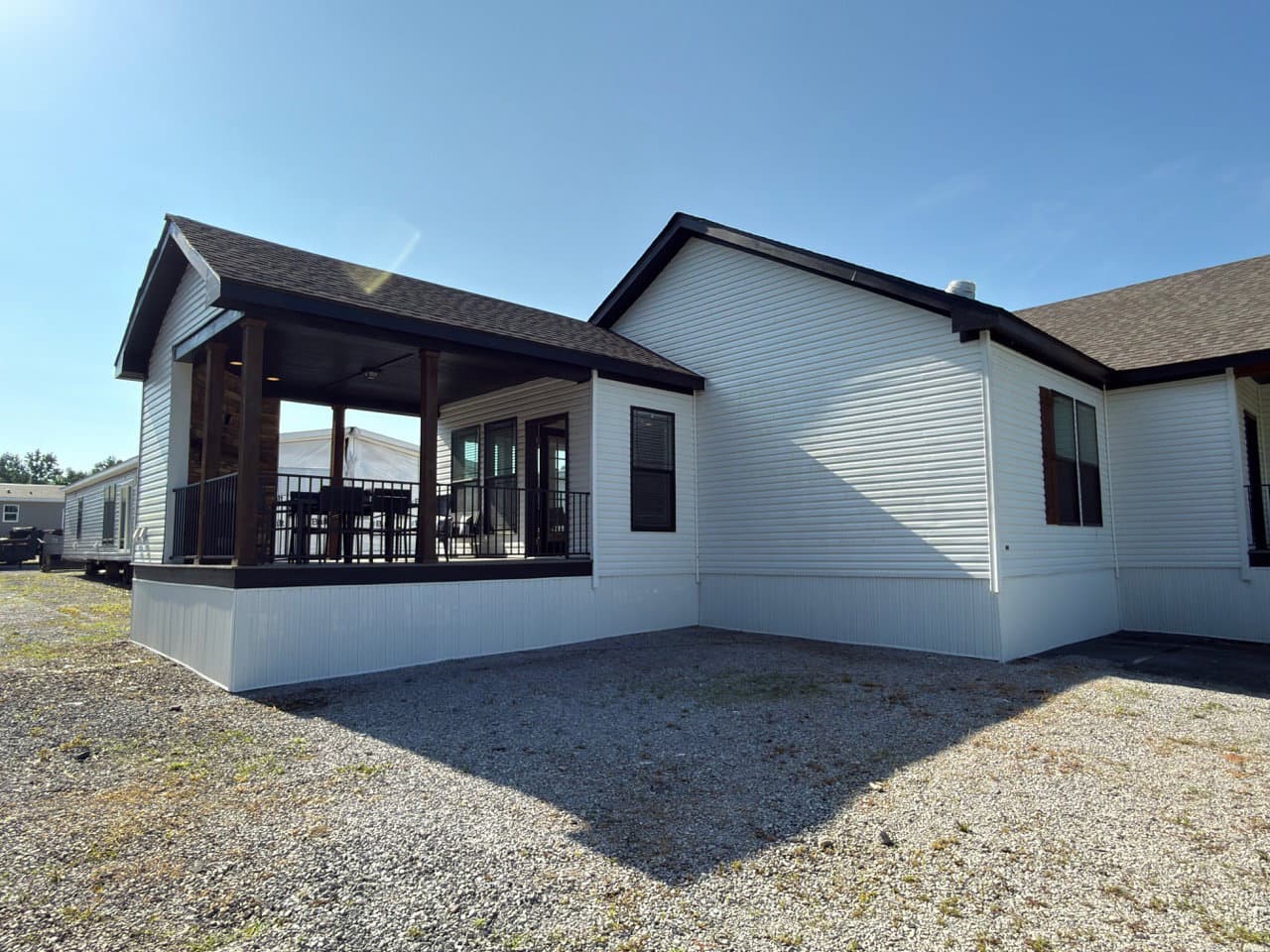 Tahoe harbor hero, elevation, and exterior home features