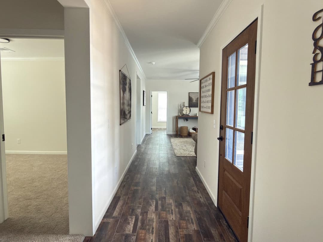 Orchard house interior home features