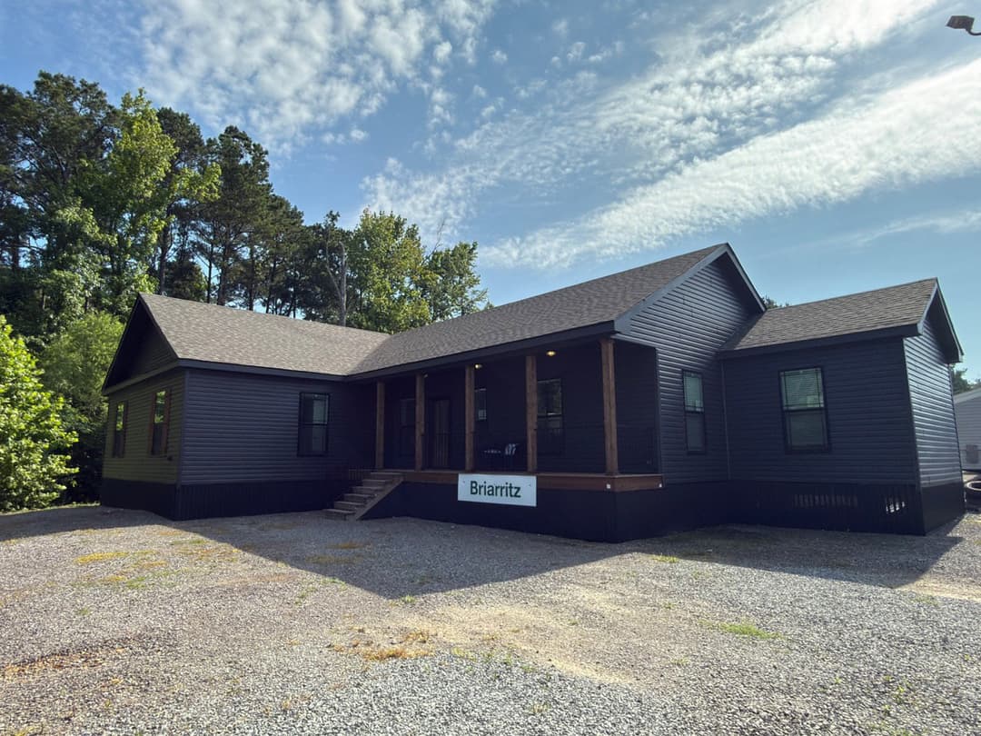 Briarritz b elevation and exterior home features