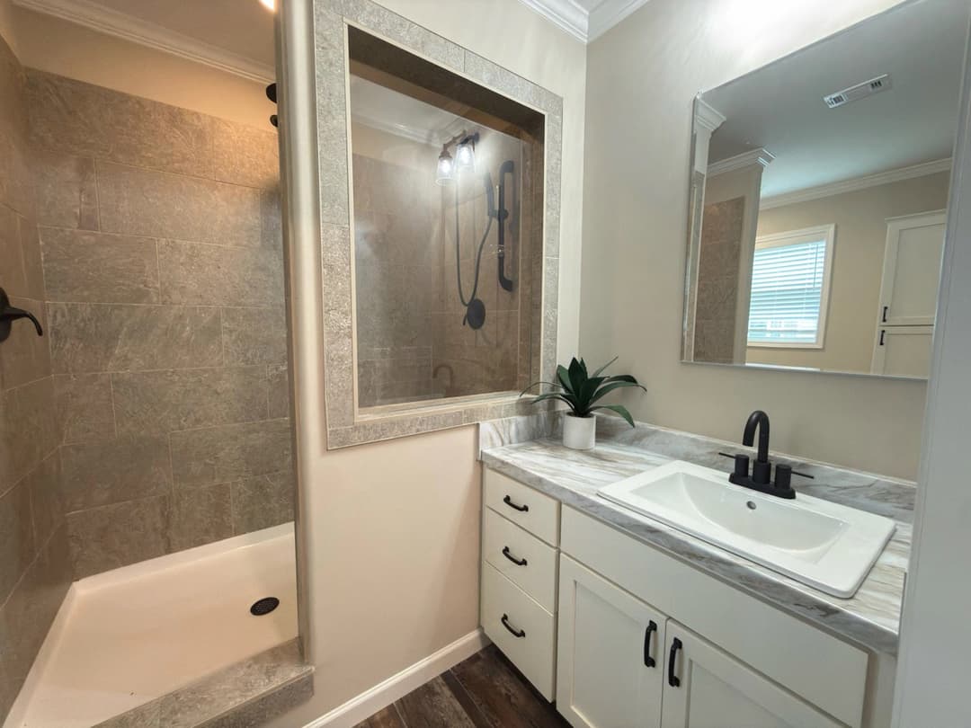The haven bathroom home features