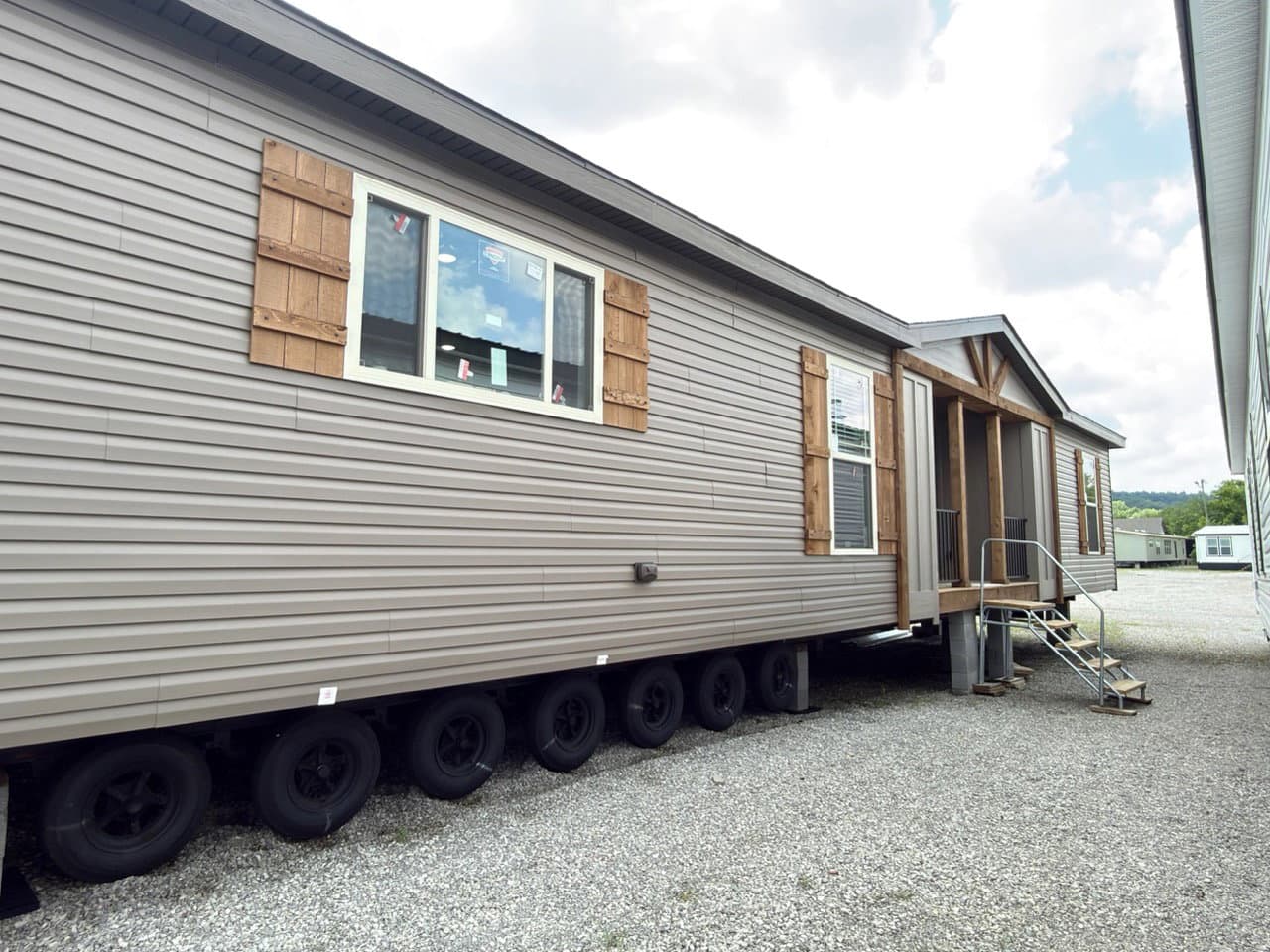 The clarkson jr. exterior home features
