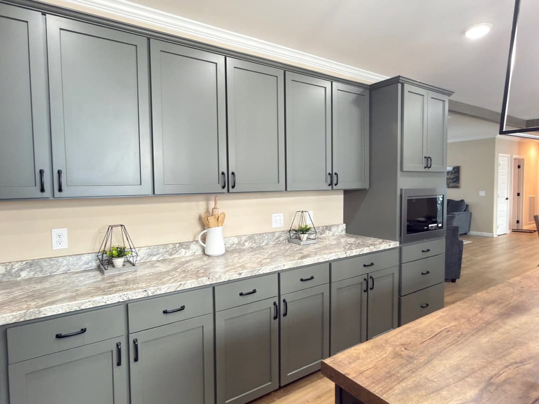 The clarkson jr. kitchen home features