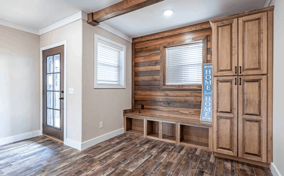 The old hay barn interior home features