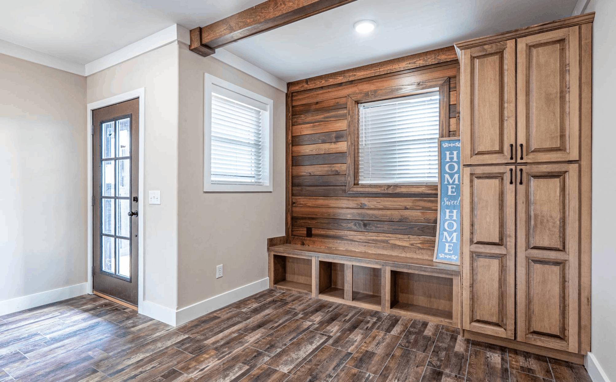 The old hay barn interior home features