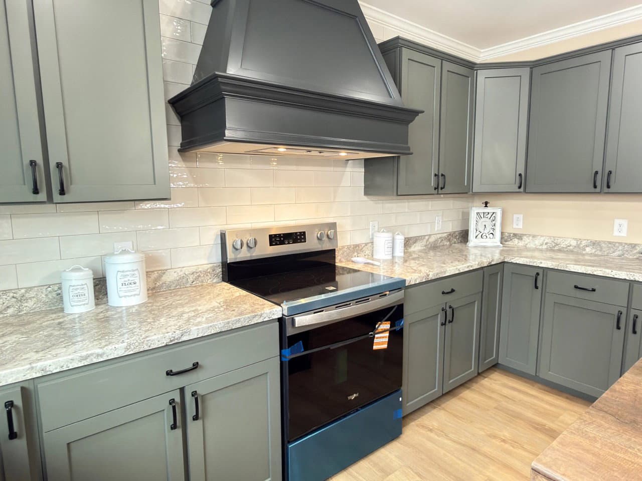 The clarkson jr. kitchen home features