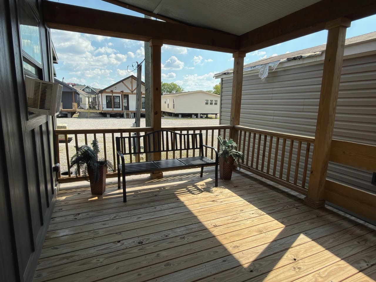 The barndominium 2 exterior home features