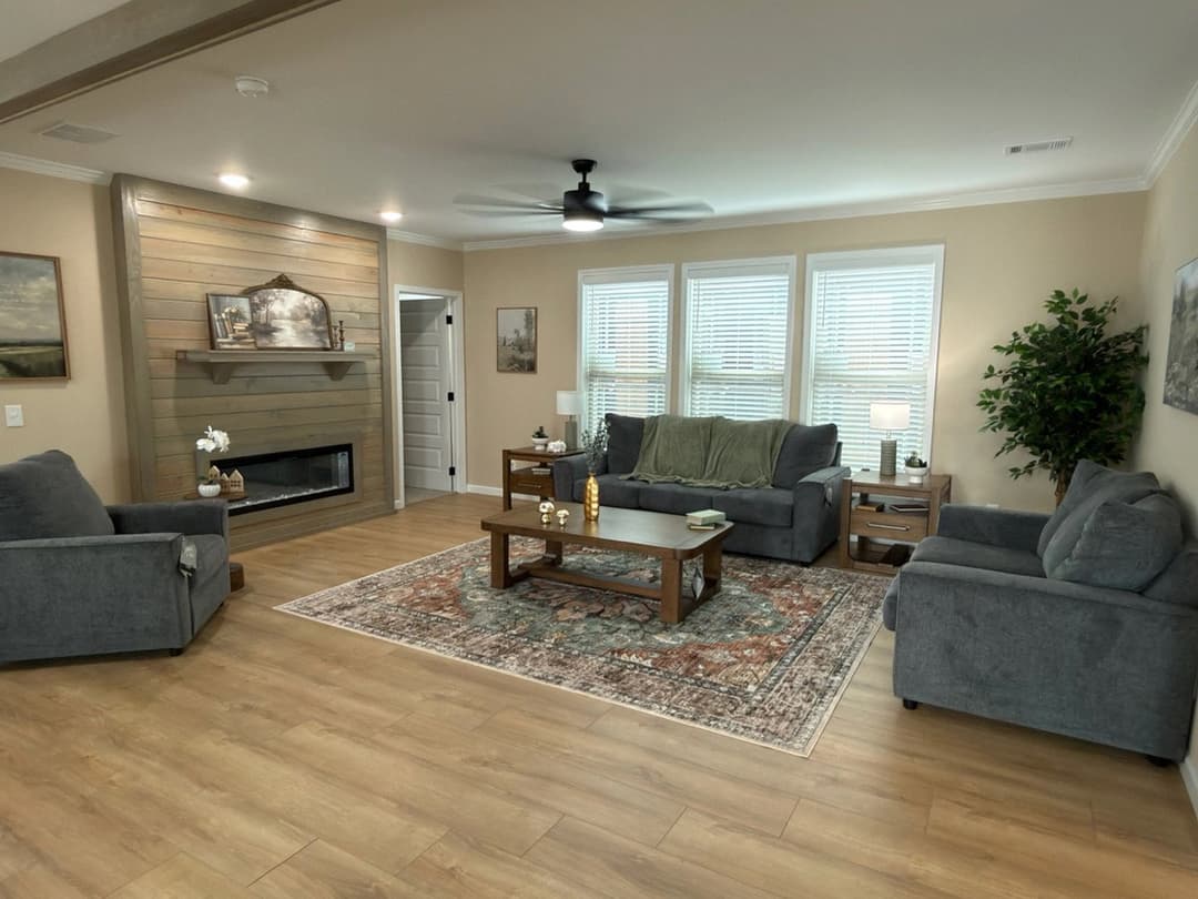 The clarkson jr. interior home features