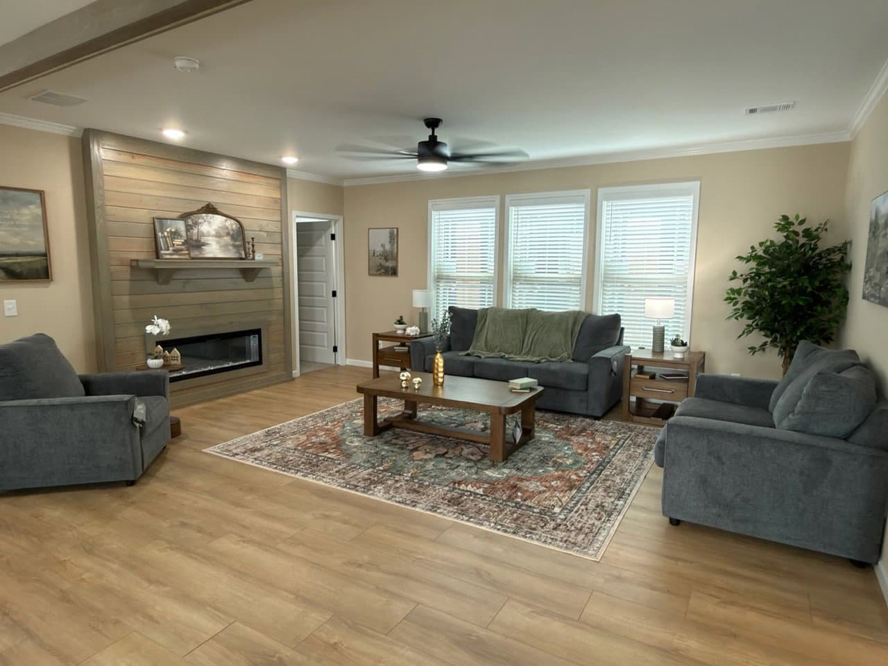 The clarkson jr. interior home features