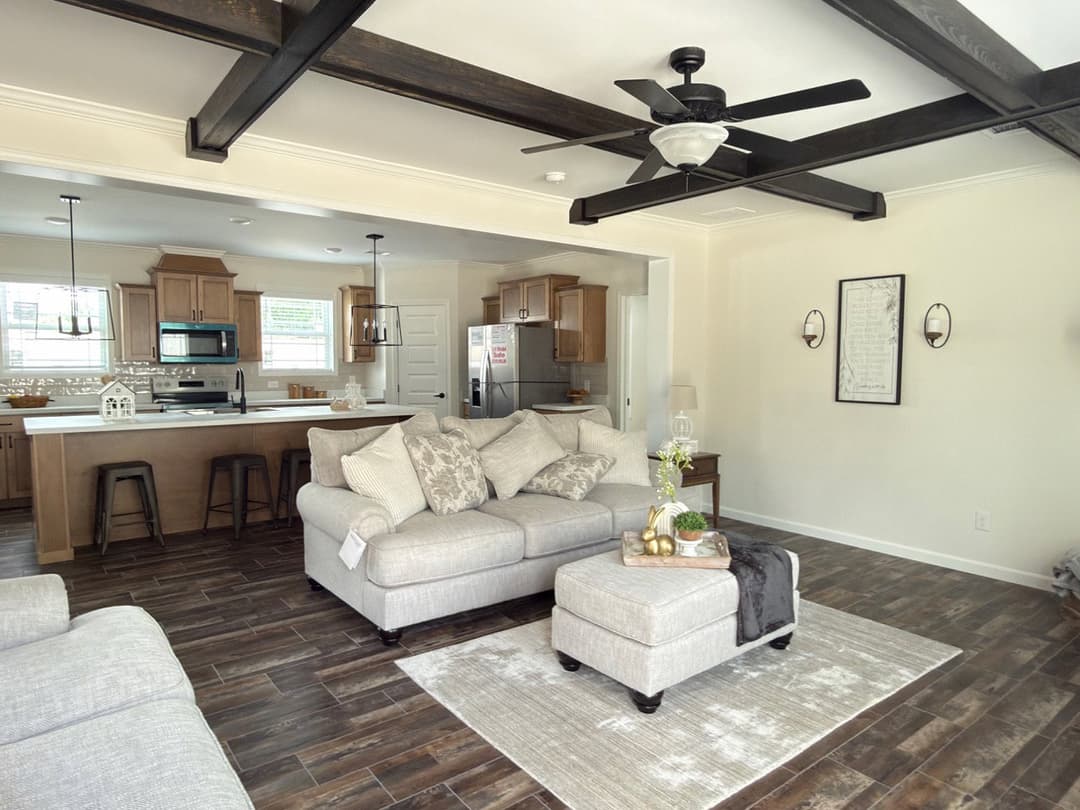 Orchard house interior home features