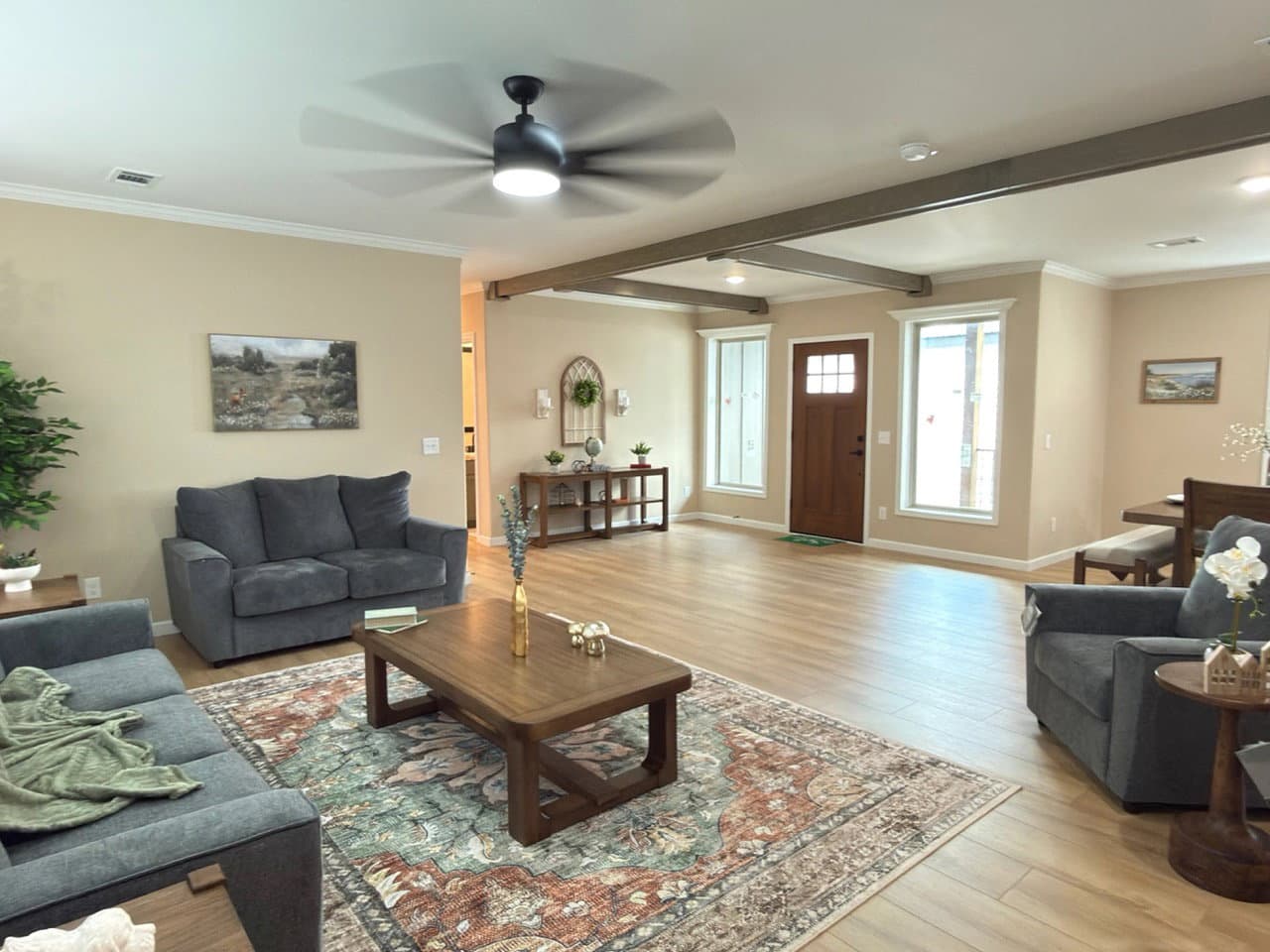 The clarkson jr. interior home features