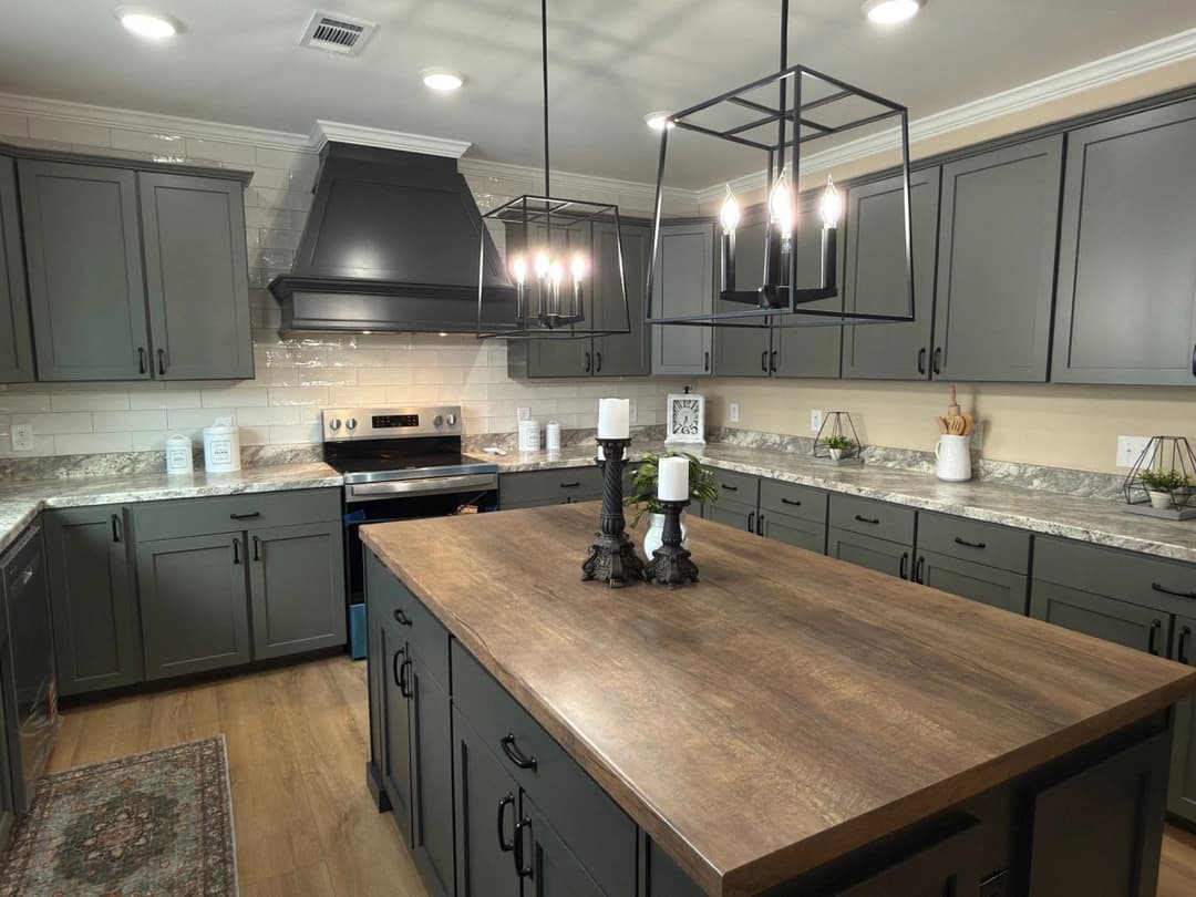 The clarkson jr. kitchen home features