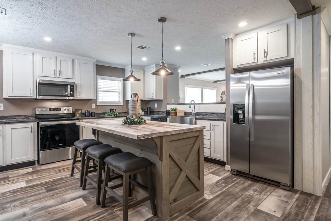 Ruby kitchen and hero home features
