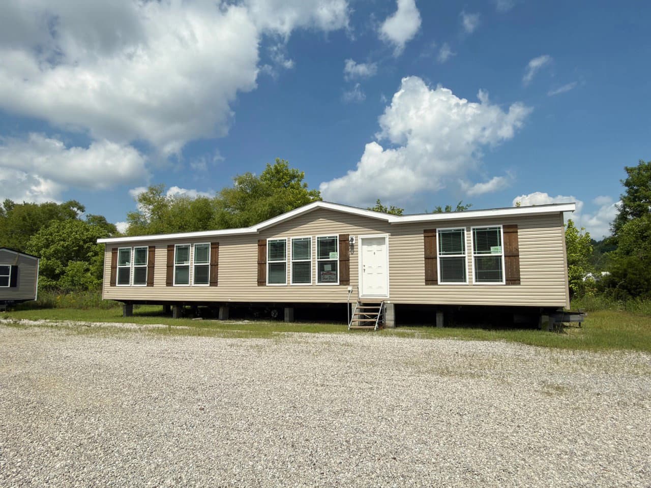 The zemira elevation and exterior home features