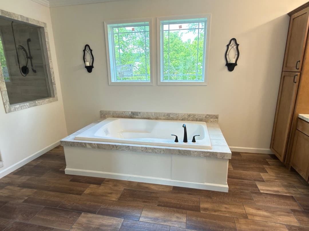 The zemira bathroom home features