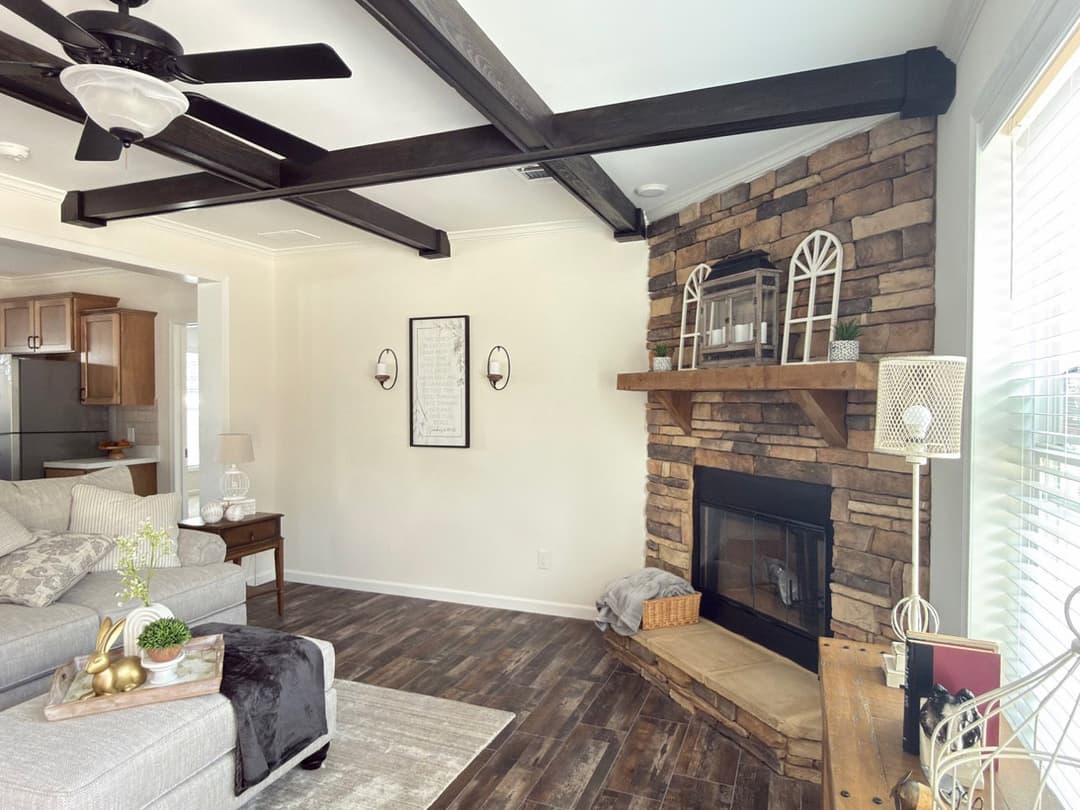 Orchard house interior home features