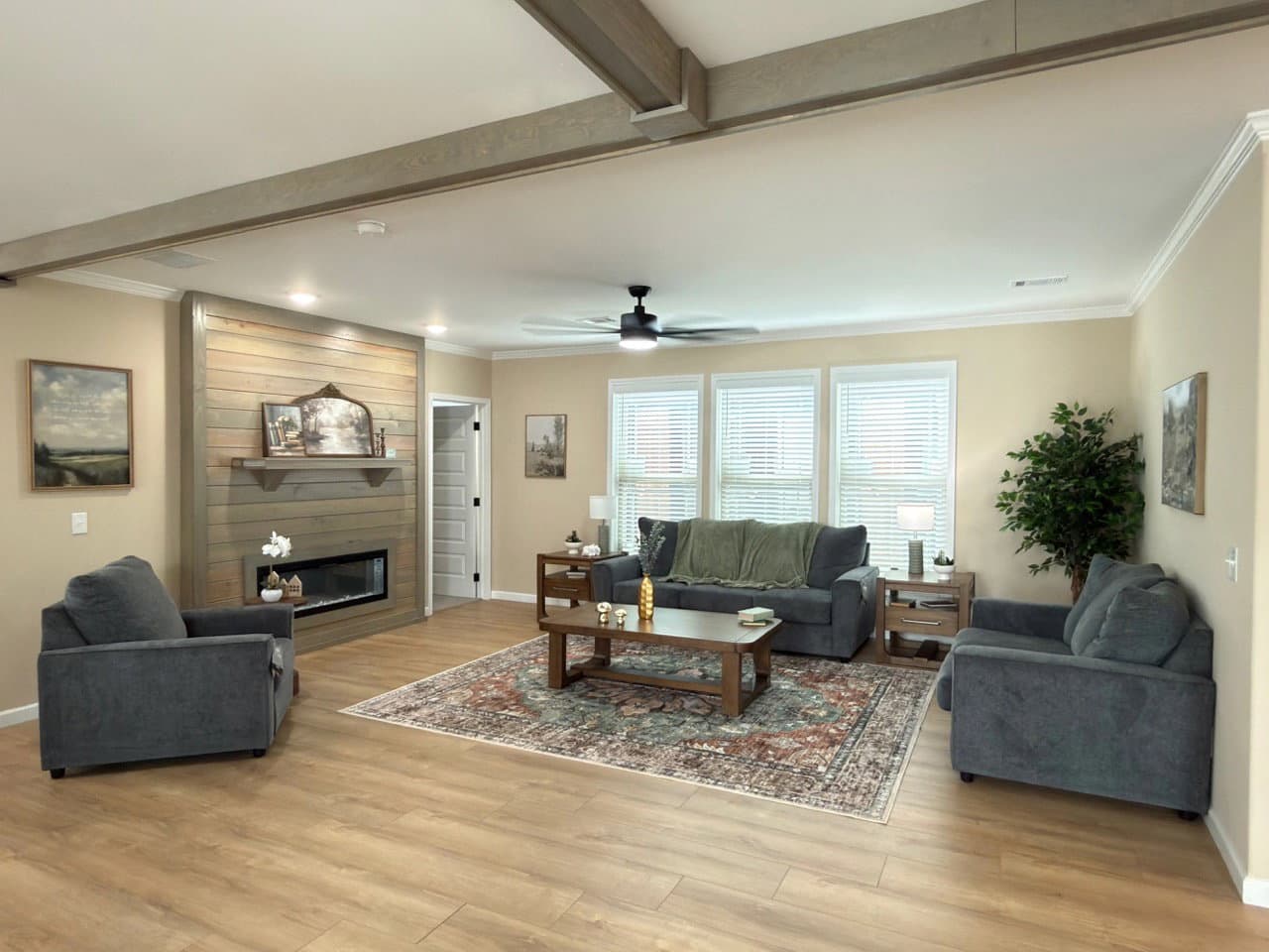 The clarkson jr. interior home features
