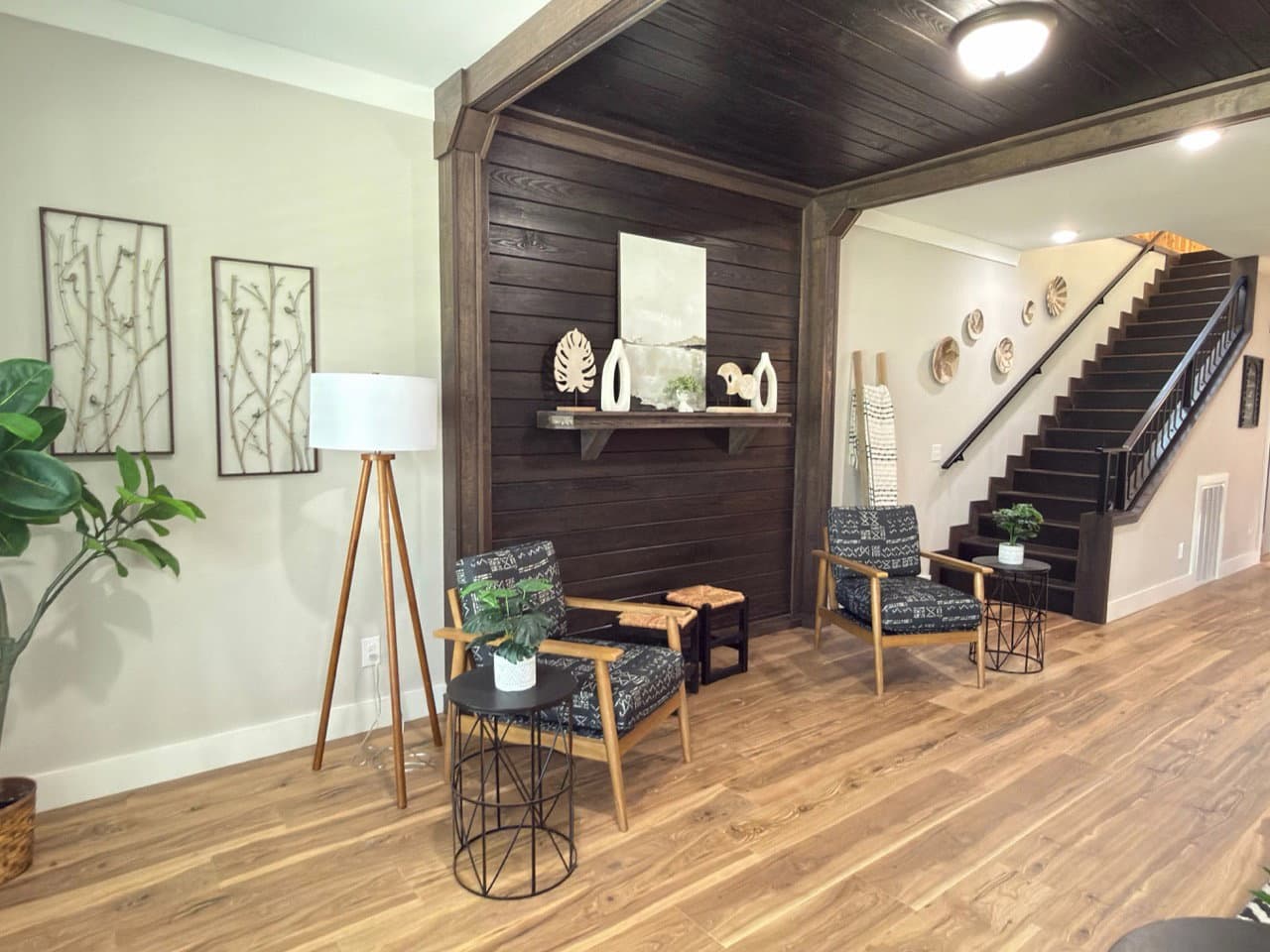 The barndominium 2 interior home features