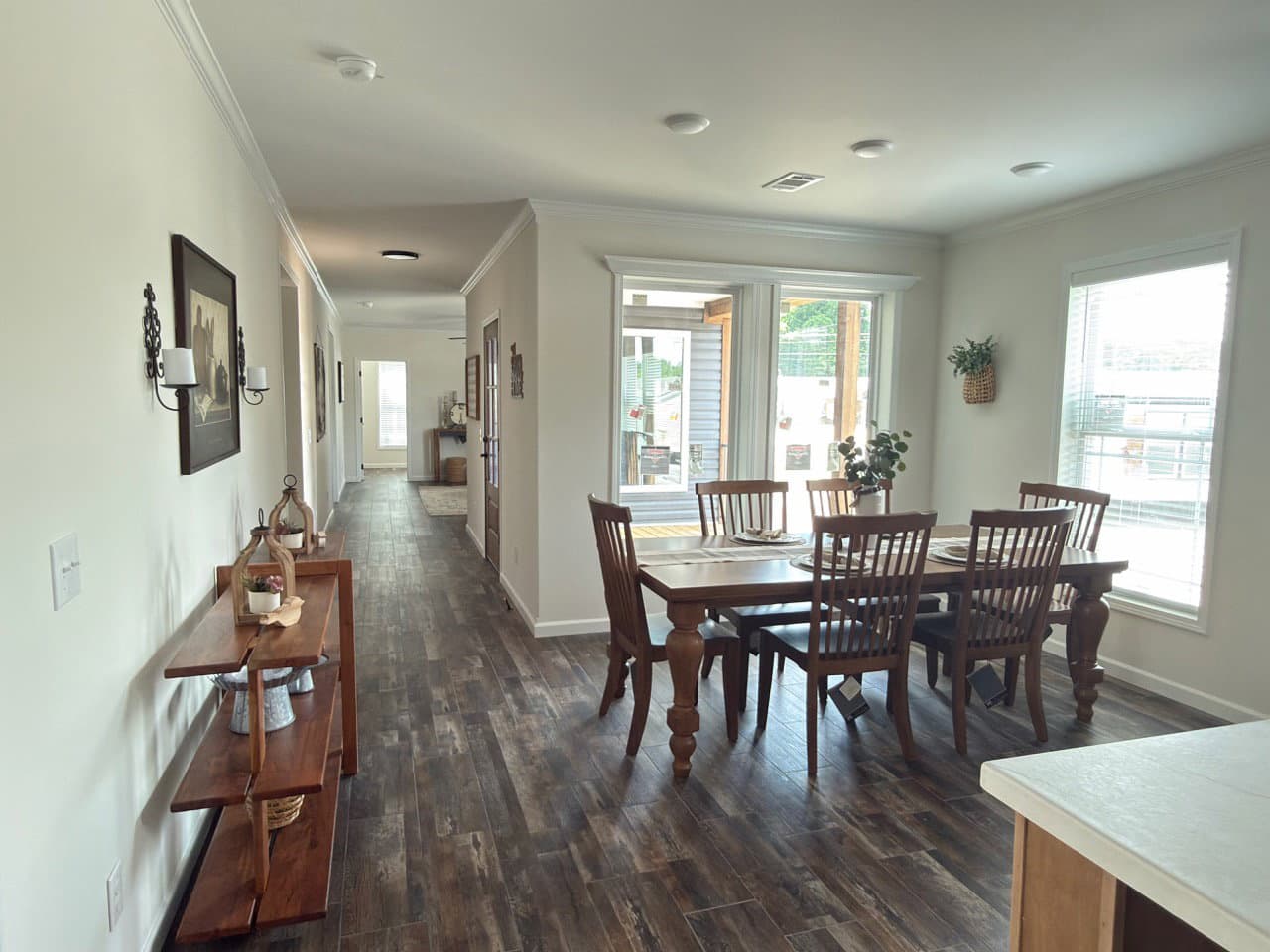Orchard house interior home features