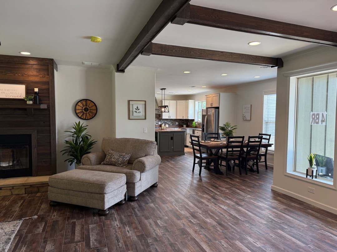The clarkson interior home features