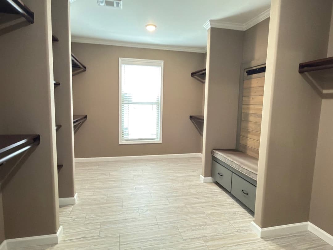 The clarkson jr. interior home features