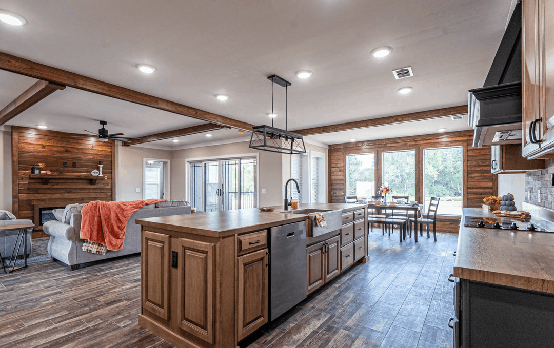The old hay barn interior home features